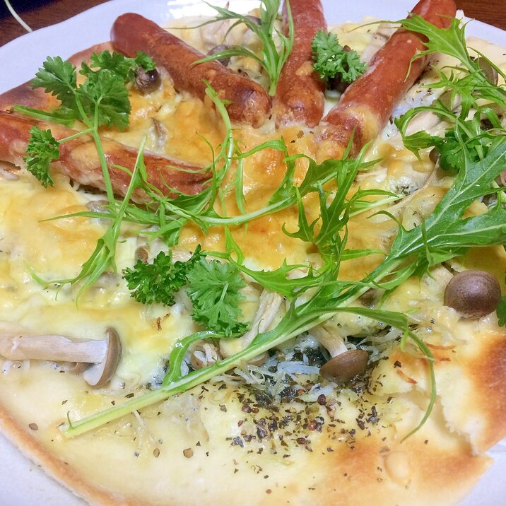 シラス ウィンナー ピザ レシピ 作り方 By けけり 楽天レシピ シラス ウィンナー ピザ レシピ 作り方 By けけり 楽天レシピ